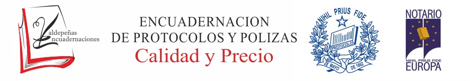 www.encuadernaciondeprotocolos.es Logo
